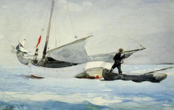 溫斯洛 荷默 Stowing the Sail